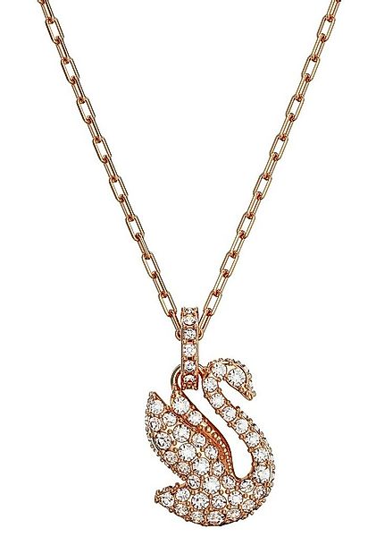 Swarovski Kette mit Anhänger Swan Pave Schwan, mit Swarovski® Kristall günstig online kaufen