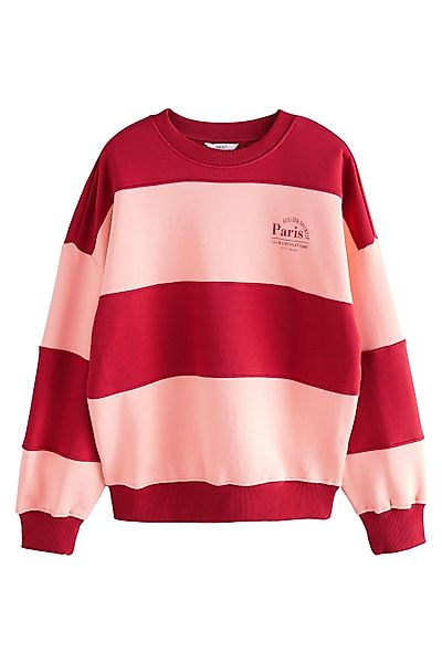 Next Sweatshirt Schweres Relaxed Fit Sweatshirt günstig online kaufen