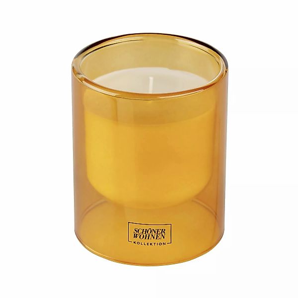 SCHÖNER WOHNEN Kollektion Duftkerze   ¦ braun ¦ Glas,Wachs ¦ Maße (cm): H: günstig online kaufen