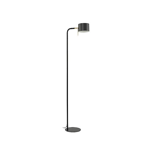 Lindby Stehlampe Kaida 10025809 Modern in Schwarz aus Metall 1-flammig E27 günstig online kaufen