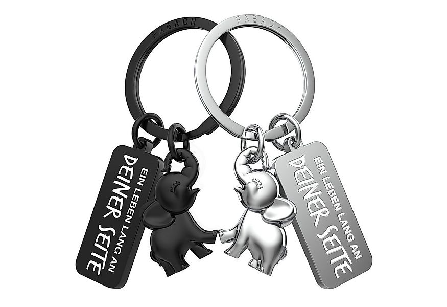 FABACH Schlüsselanhänger Set Partneranhänger Jumbo - Elefant Schlüsselanhän günstig online kaufen