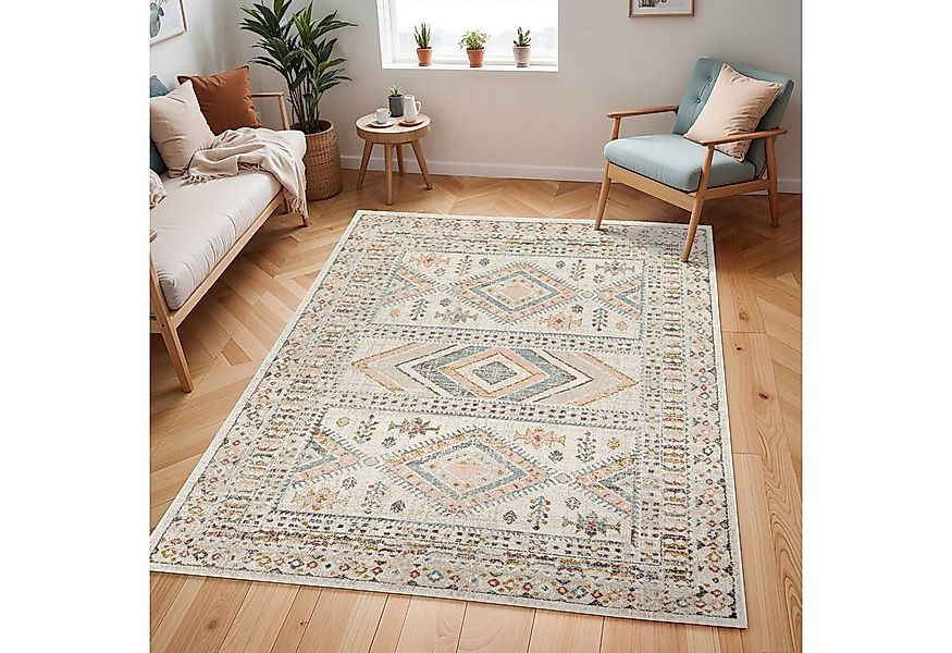 Livabliss Teppich JAIPUR, rechteckig, Höhe: 13 mm, Skandinavischer Teppich, günstig online kaufen