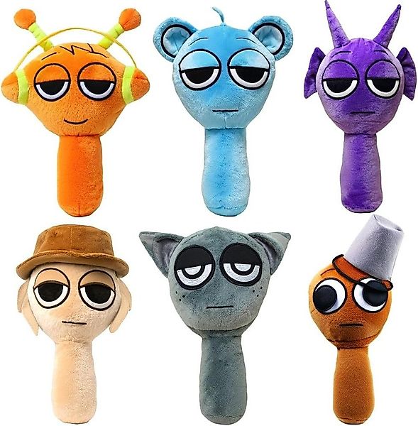 Wiztex Kuscheltier Sprunki Plüschfigur 20 cm günstig online kaufen
