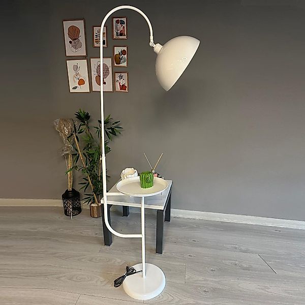 Bamyum Stehlampe Moderne Stehlampe aus Metall mit E27, verstellbarer Lampen günstig online kaufen