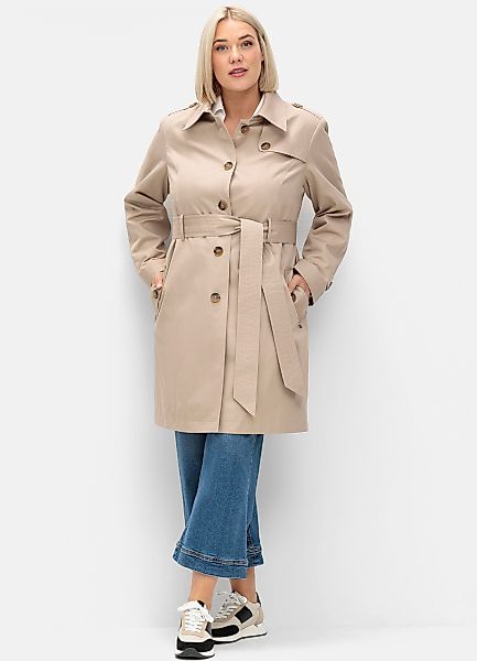 Sheego Langmantel Trenchcoat günstig online kaufen