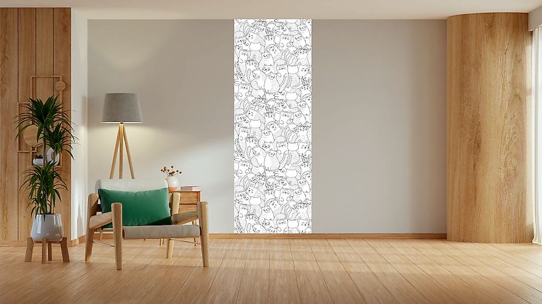 queence Wandsticker "Katzen", (1 St.), DIY-Wandsticker zum Bemalen günstig online kaufen