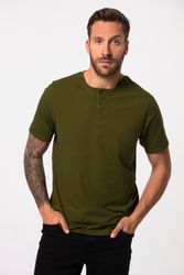 JP1880 T-Shirt JP1880 Henley Basic Knopfleiste günstig online kaufen