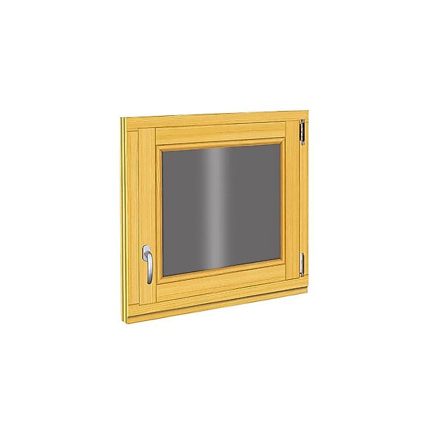 Roro Holzfenster Fichte 68 cm x 68 cm DIN R günstig online kaufen