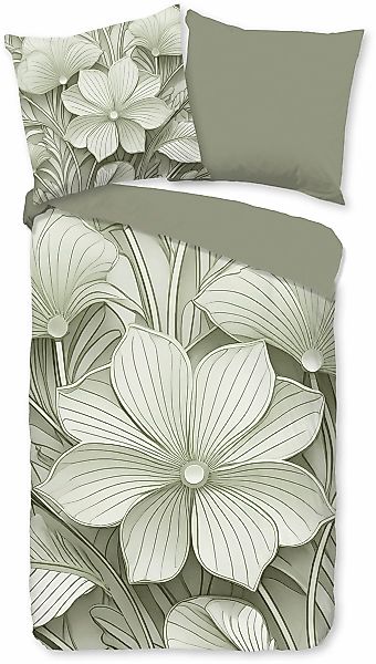 good morning Wendebettwäsche "Artdeco" 2 Stk. 100% Baumwolle, Renforcé, Rei günstig online kaufen