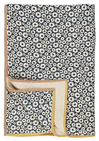 Wohndecke Ib Laursen - Decke Plaid Kuscheldecke Wohndecke Blumenmuster Petr günstig online kaufen
