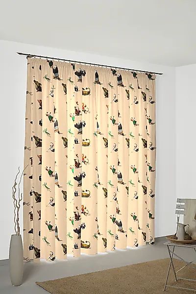 Wirth Vorhang »Kung Fu Panda« Multifunktionsband 1 Stk. tlg. Universal Pict günstig online kaufen