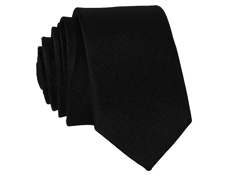 DonDon Krawatte schmale Krawatte 5 cm unifarben (Packung, 1-St., 1x Krawatt günstig online kaufen