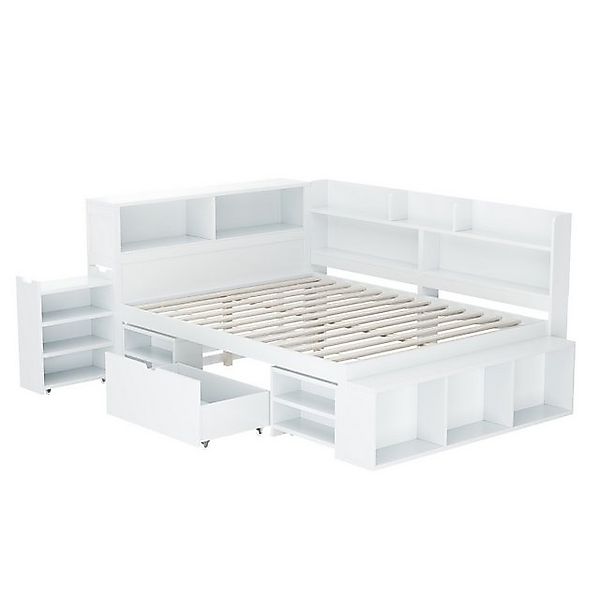 Gotagee Kinderbett Einzelbett 140x200cm Gästebett Stauraumbett Schlafsofa J günstig online kaufen