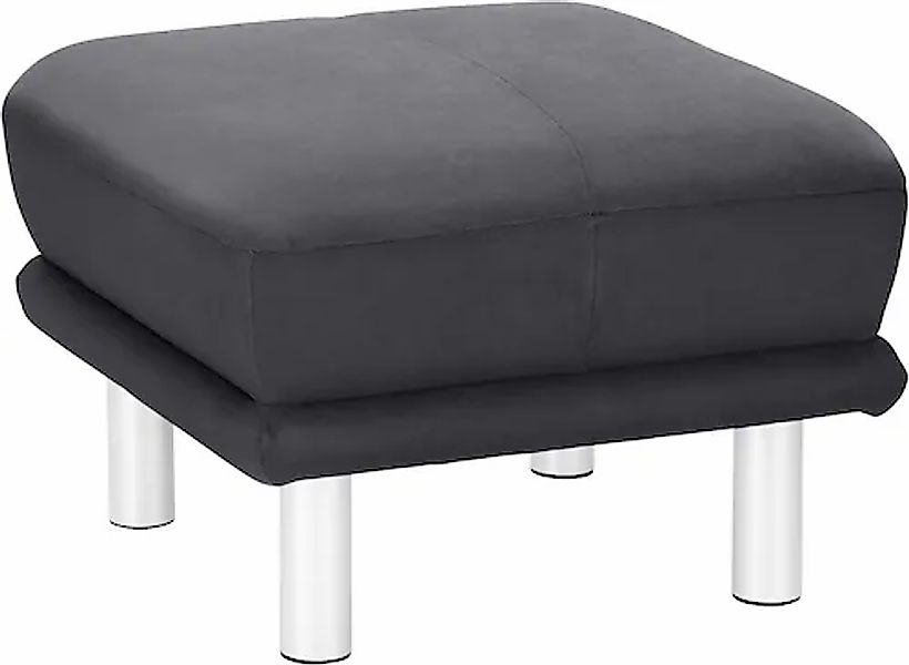 TRENDMANUFAKTUR Hocker »Cecilia II, modern und elegant, B/T 66/66cm« günstig online kaufen