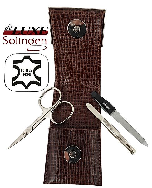 EloModa Maniküre-Etui 3-teiliges Solingen Maniküre Set günstig online kaufen