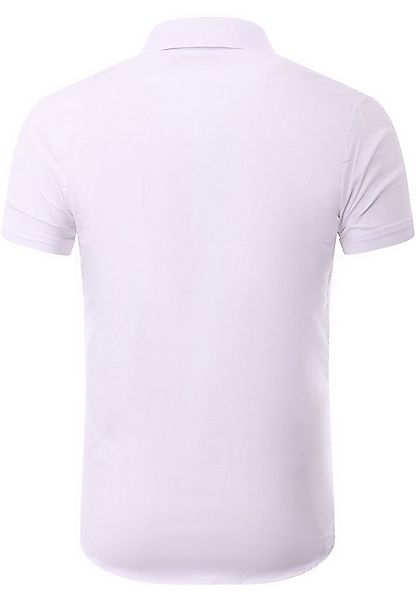 Reslad Kurzarmhemd Reslad Hemd Herren Kurzarm Einfarbig RS-7025 (Kurzarmhem günstig online kaufen
