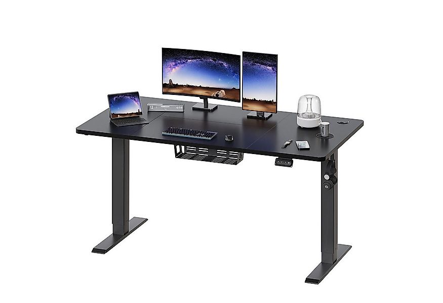 HOMALL Schreibtisch Höhenverstellbar elektrischer Memory-Funktion 100/120/1 günstig online kaufen