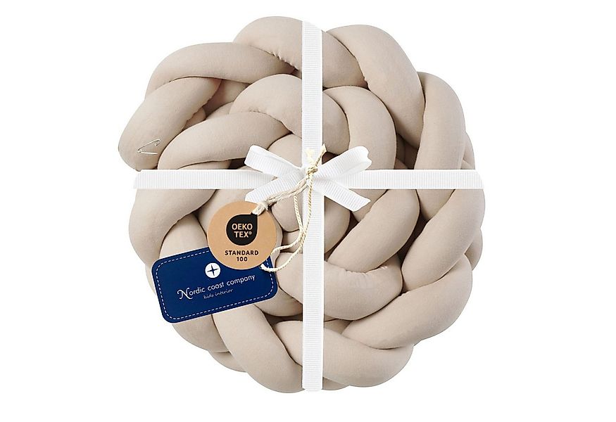 Nordic Coast Company Nestchenschlange XXL Bettschlange geflochten, Bettschl günstig online kaufen