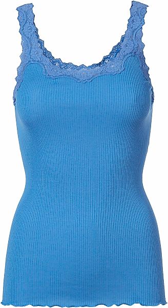 rosemunde Tanktop "Babette Silk Top" umgedrehter Vintage-Spitzenbesatz, fem günstig online kaufen