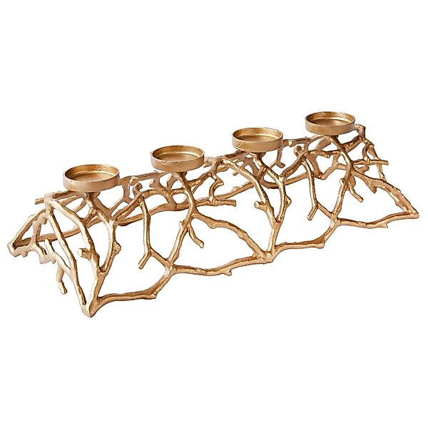 riess-ambiente Kerzenhalter ABSTRACT 60cm gold (Einzelartikel, günstig online kaufen