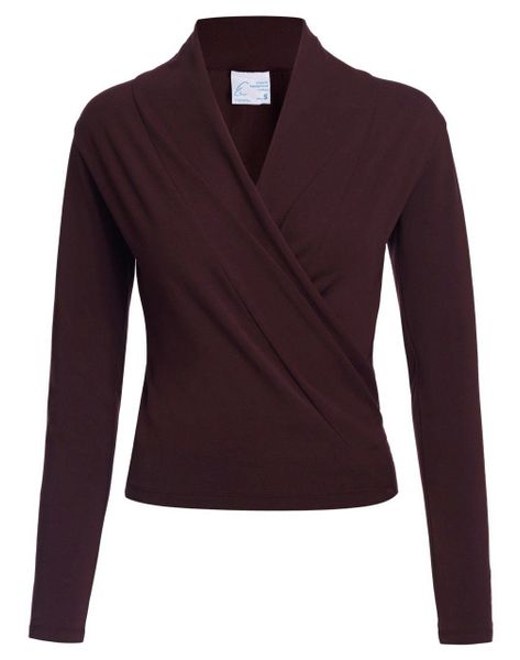ESPARTO Yoga-Wickeljacke Wickelshirt Dhaara in Bio-Baumwolle günstig online kaufen