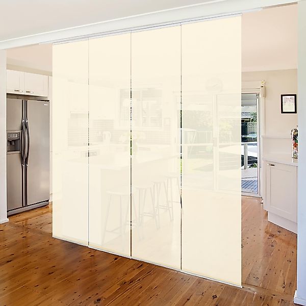 Bilderdepot24 Schiebegardine modern Flächenvorhang blickdicht Kaschmir, günstig online kaufen