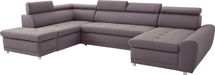 sit&more Wohnlandschaft "Riva U-Form" wahlweise mit Bettfunktion günstig online kaufen