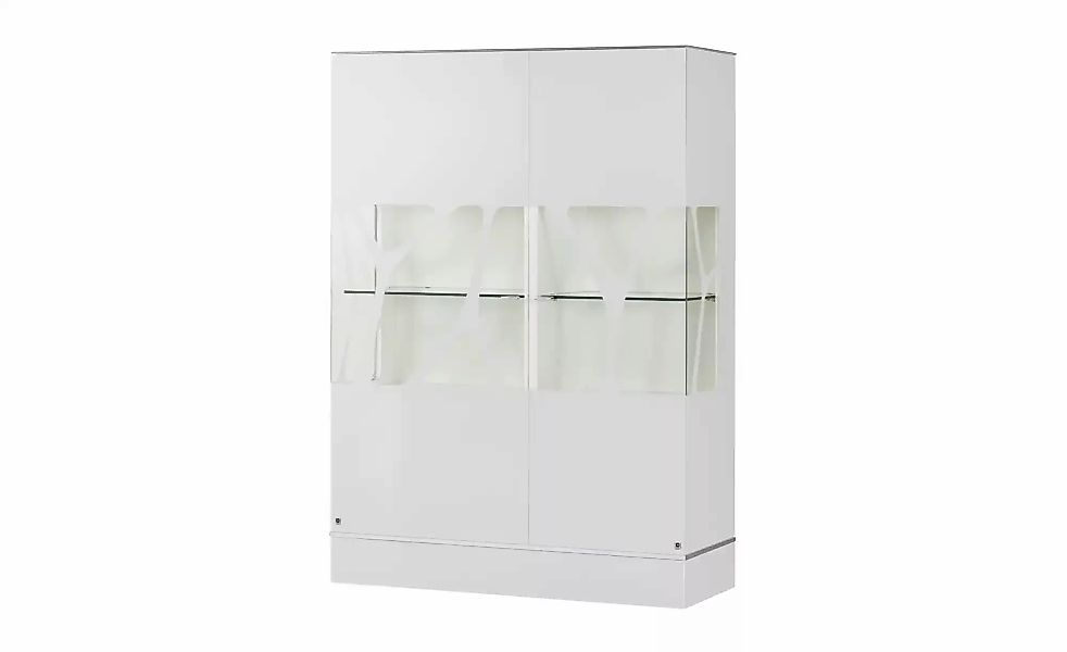 LEONARDO Highboard  Cube ¦ weiß ¦ Maße (cm): B: 110 H: 158 T: 42.0 Kommoden günstig online kaufen