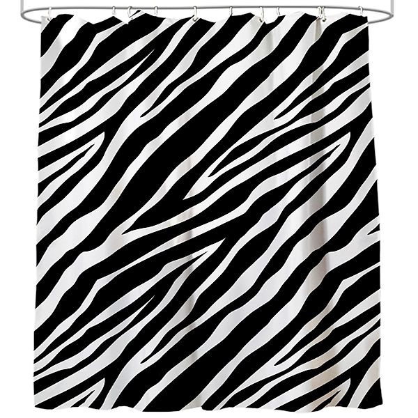 SANILO Duschvorhang Zebra 180 x 200 cm günstig online kaufen