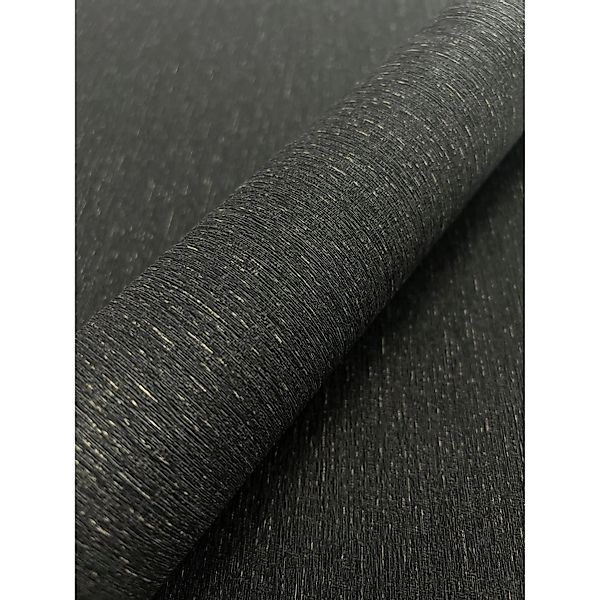Newroom Vliestapete Mattia Schwarz Unifarbe Modern Strukturiert FSC® günstig online kaufen