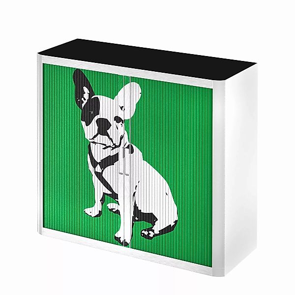 home24 Rollladenschrank easyOffice Pop Art Dog günstig online kaufen