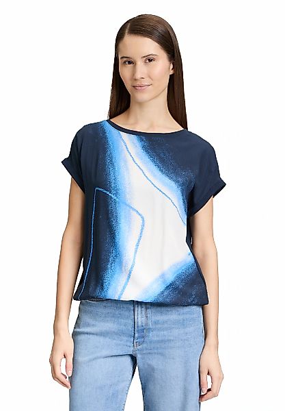 Betty&Co Kurzarmshirt "Damen mit Print" 1 Stk. Materialmix günstig online kaufen