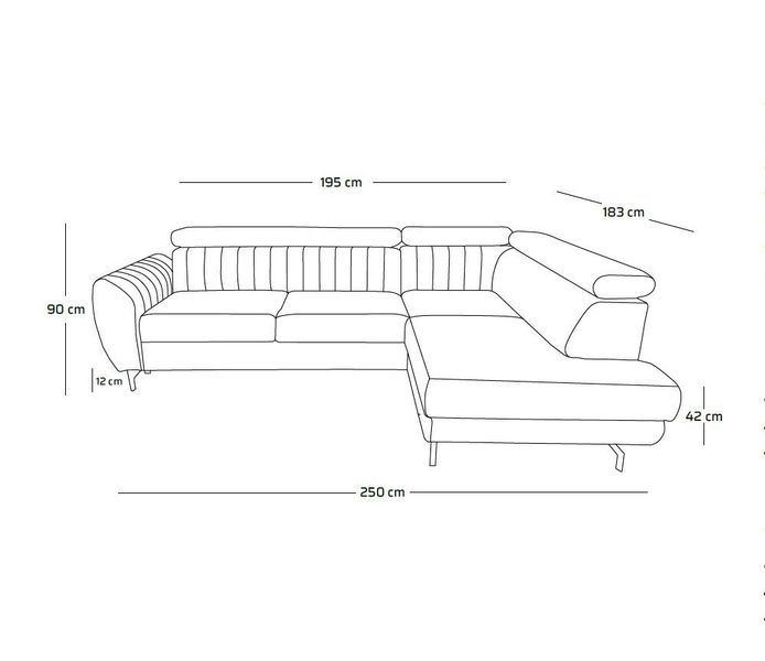 NEXT COLLECTION Ecksofa Spectre-L, mit Bettkasten, günstig online kaufen