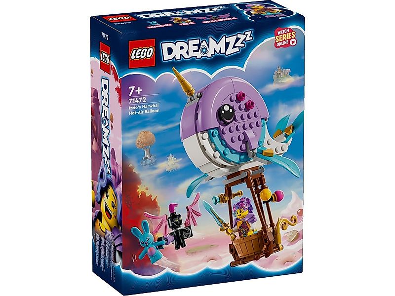 LEGO® LEGO® Dreamzzz 71472 Izzies Narwal-Heißluftballon Konstruktionsspiels günstig online kaufen