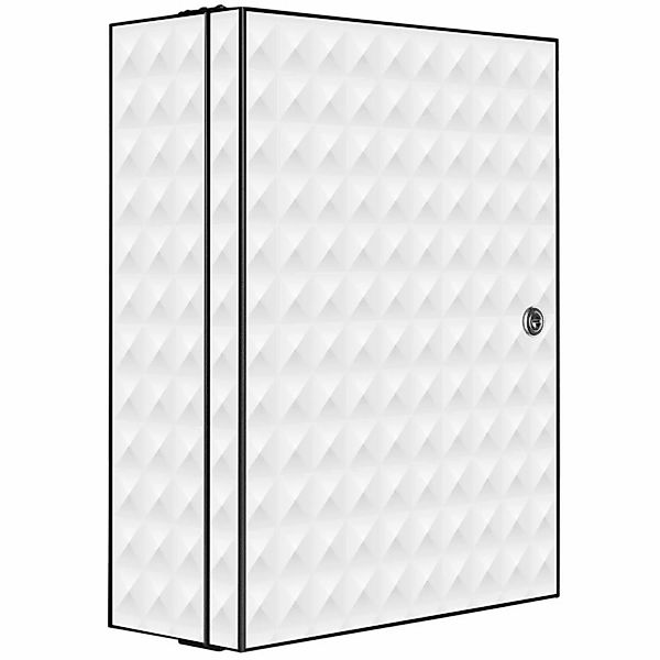 Banjado XXL Medizinschrank Abschliessbar 35x46x15cm Arzneischrank Anthrazit günstig online kaufen