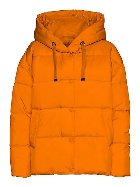 VERO MODA Kurze Gefütterte Jacke Damen Orange günstig online kaufen
