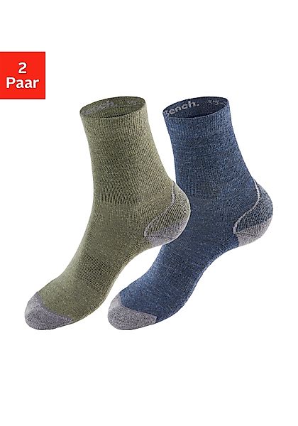 Bench. Wandersocken (Packung, 2-Paar) Wollsocken aus günstig online kaufen