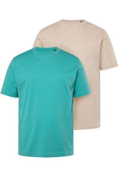 JP1880 T-Shirt T-Shirts Basic 2er-Pack Rundhals bis 8XL (2-tlg) günstig online kaufen