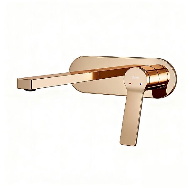 Emke Wand Waschtischarmatur Inklusive Grundkörper 288 x 210 x 70 mm Rosengo günstig online kaufen