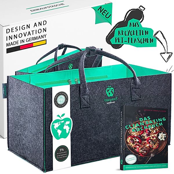 freegreen® Einkaufskorb PREMIUM« Einkaufstasche aus recycelten günstig online kaufen