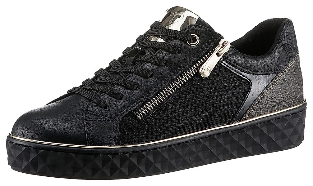 MARCO TOZZI Plateausneaker, Freizeitschuh, Halbschuh, Schnürschuh günstig online kaufen