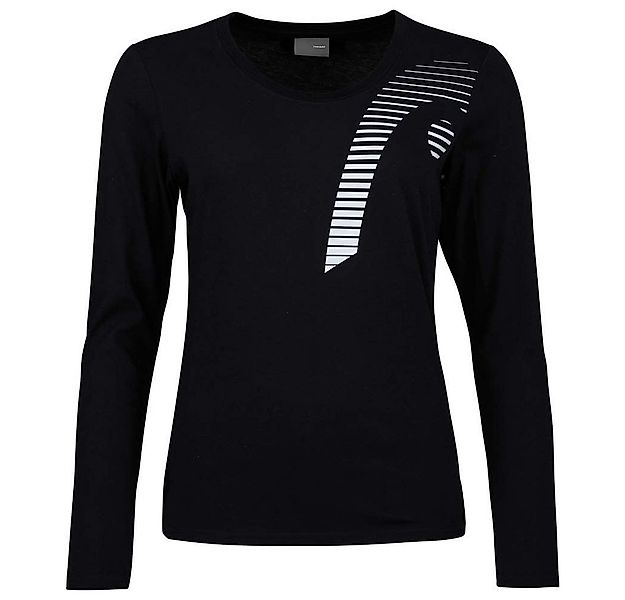 Head Langarmshirt Club Linda (Baumwollmix) schwarz Damen günstig online kaufen