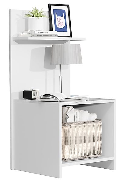 VCM Nachttisch Hoher Nachtschrank Nachttisch Beistelltisch günstig online kaufen