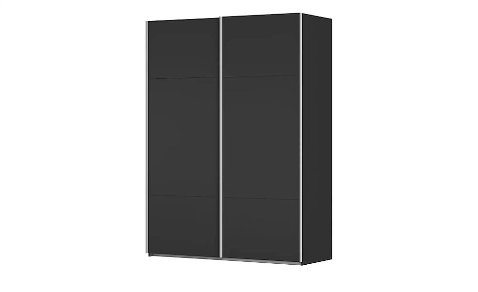 meinSchrank Schwebetürenschrank inklusive Zubehör Regina ¦ schwarz ¦ Maße ( günstig online kaufen