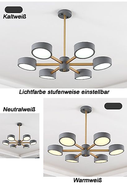 Euroton LED Pendelleuchte LED Pendelleuchte Deckenlampe günstig online kaufen