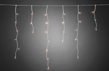 KONSTSMIDE LED-Lichtervorhang Weihnachtsdeko aussen, LED Eisregenvorhang, günstig online kaufen