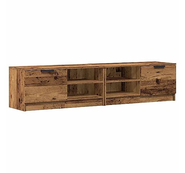 vidaXL TV-Schrank TV-Schränke 2 Stk. Altholz-Optik 80x35x36,5 cm Holzwerkst günstig online kaufen