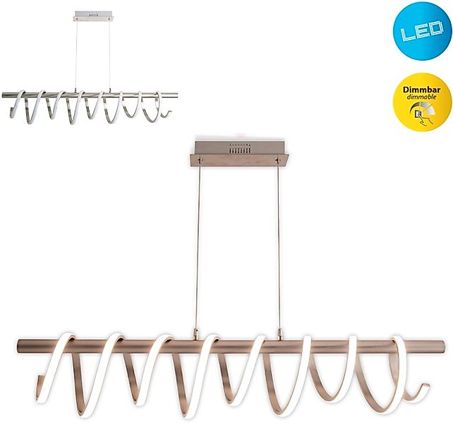 näve LED Pendelleuchte »Belleza«, 1 flammig, Leuchtmittel LED-Modul   LED f günstig online kaufen