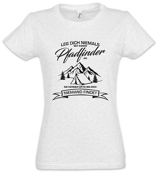 Urban Backwoods Print-Shirt Pfadfinder Damen T-Shirt Camping Outdoor Surviv günstig online kaufen