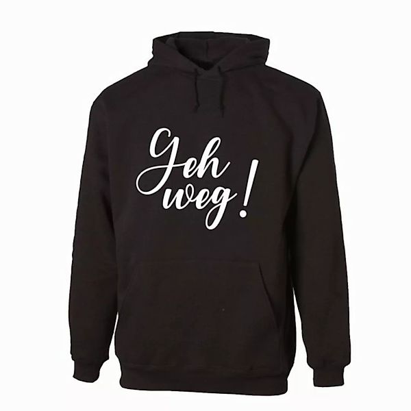 G-graphics Hoodie Geh weg! Unisex mit trendigem Frontprint mit Spruch günstig online kaufen